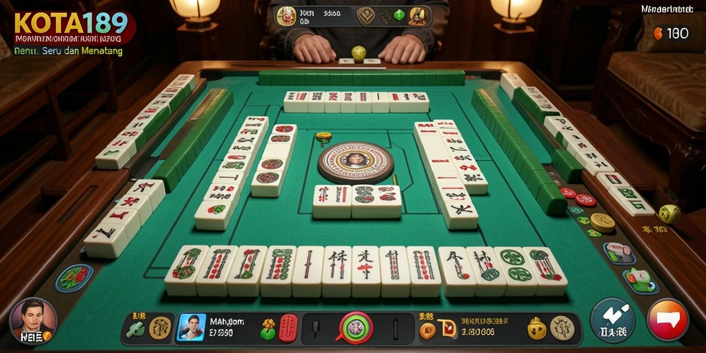 Screenshot dari gameplay Mahjong yang menampilkan level yang menantang.