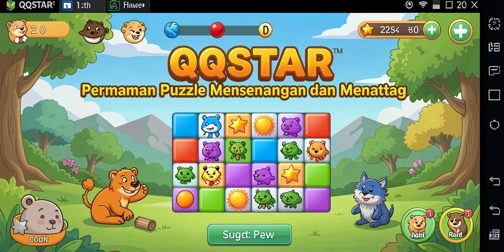 Gameplay menarik puzzle yang menantang dan seru.