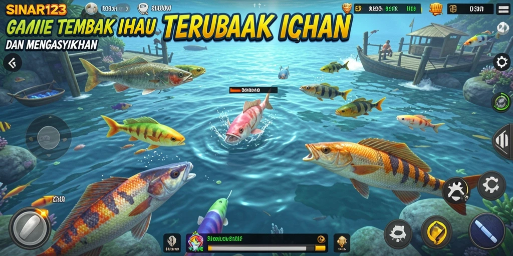Screenshot SINAR123 menampilkan gameplay Tembak Ikan yang seru dan menyenangkan.