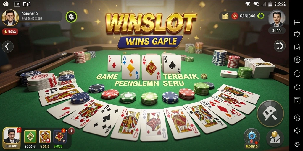 Tangkapan layar WINSLOT menampilkan gameplay seru dari Gaple.