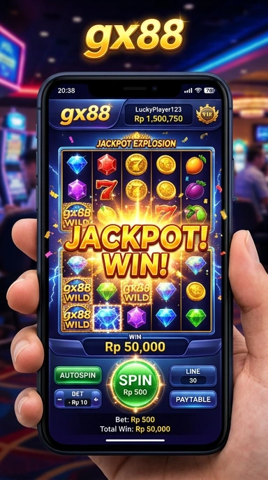 Gambaran aplikasi gx88 saat mengunduh aplikasi.